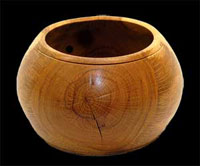 Serving Oak - Large Bowl by Gregory Boor