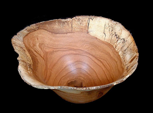 Bowl with Natural edge by David M. Fry