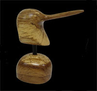 Carved Snipe by Earl M. Brinton